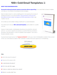 Read more about the article 100+ Cold Email Templates Download