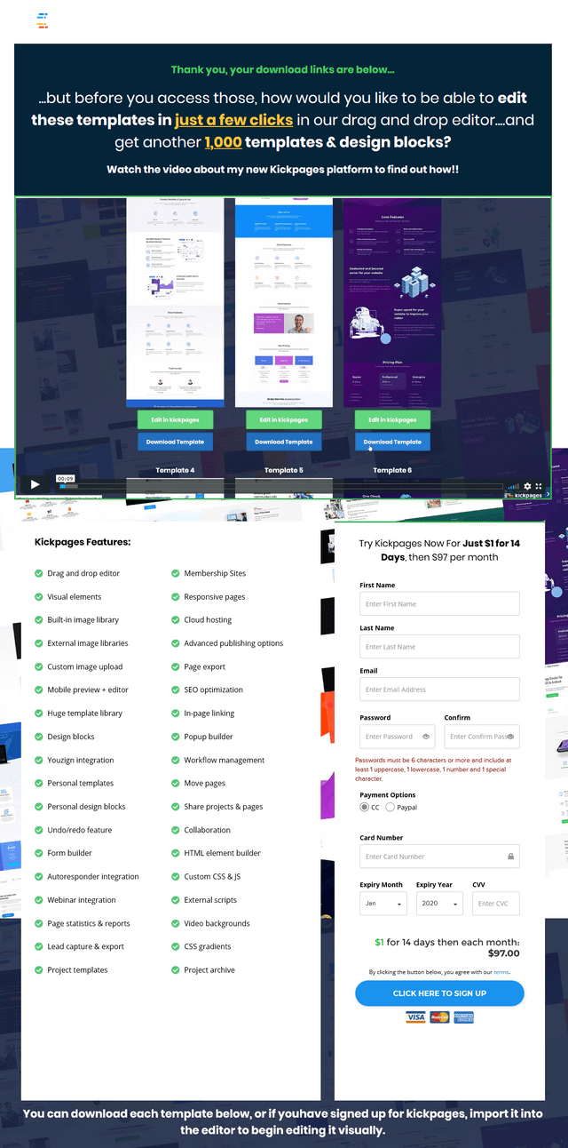 You are currently viewing [GET] 20 Sales Page and Landing Page Templates Download