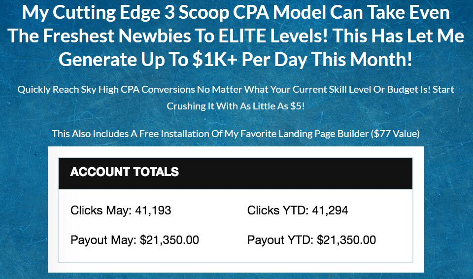 You are currently viewing [GET] 3 Scoop CPA Download