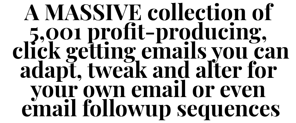 You are currently viewing 5,001 Profit-Producing Emails Free Download