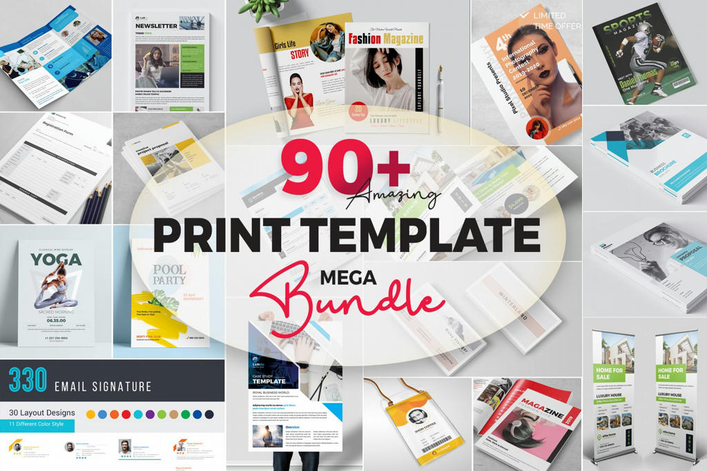 You are currently viewing 90+ Print Templates Mega Bundle Free Download