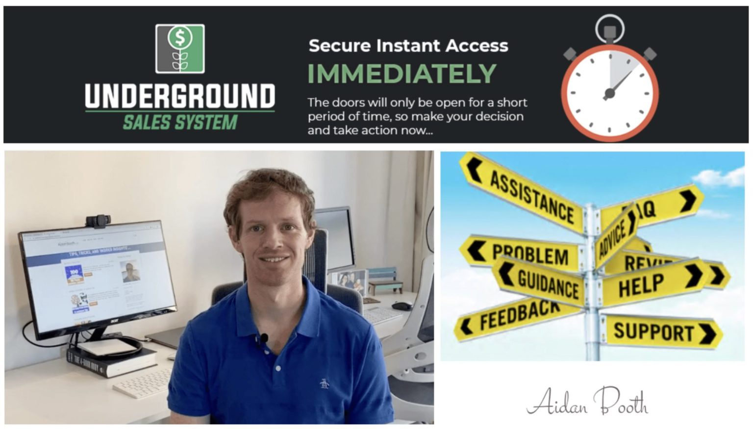 You are currently viewing Aidan Booth – Underground Sales System Update 1 Download