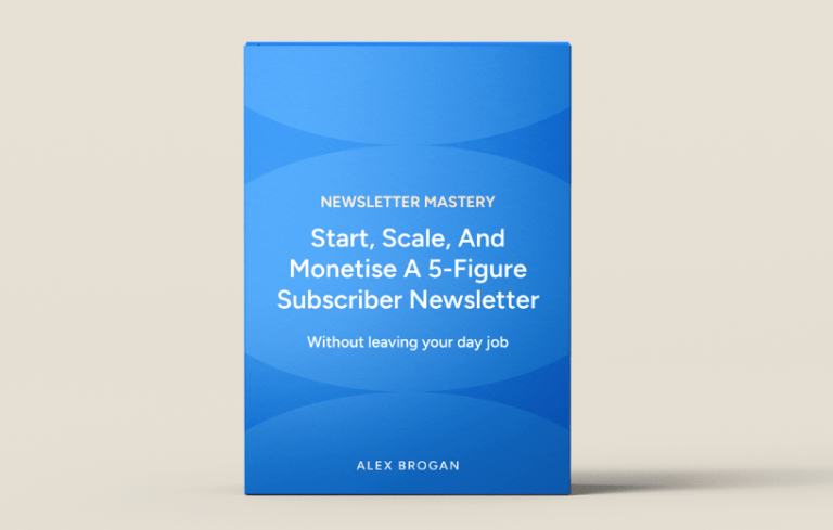 You are currently viewing Alex Brogan – Newsletter Mastery Download