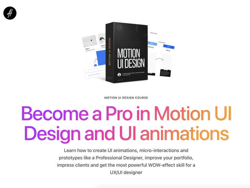 You are currently viewing Alexander Hess – Motion UI Design · Gold Download