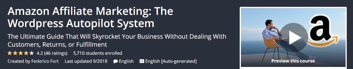 You are currently viewing [GET] Amazon Affiliate Marketing: The WordPress Autopilot System Download