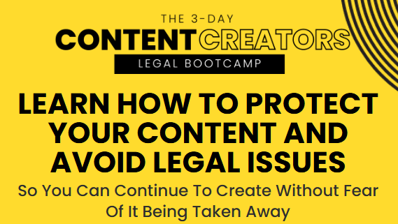 You are currently viewing Attorney Peter Nieves – The 3-Day Content Creators Legal Bootcamp Download