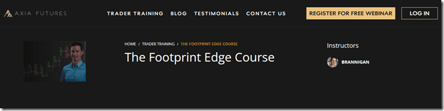 You are currently viewing Axia Futures – The Footprint Edge Course Download