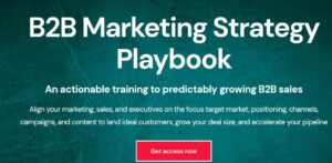 Read more about the article B2B Marketing Strategy Playbook Download