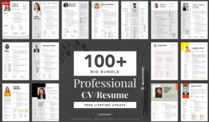Read more about the article Big Bundle Professional CV Resume Free Download