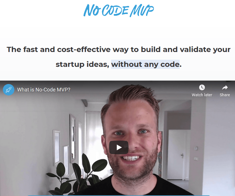 You are currently viewing [SUPER HOT SHARE] Bram Kanstein – No Code MVP Download