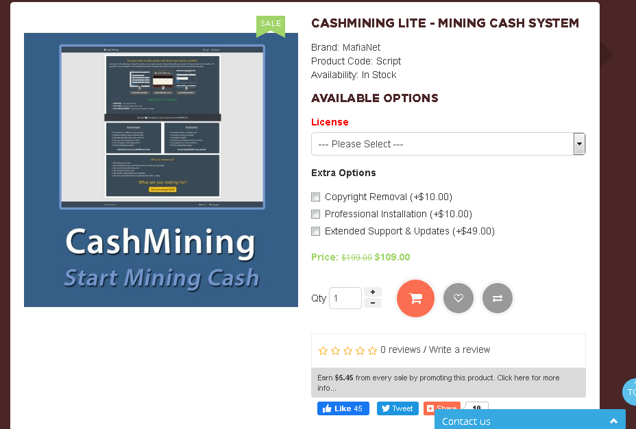 You are currently viewing CASHMINING LITE – MINING CASH SYSTEM ($199.00) Free Download