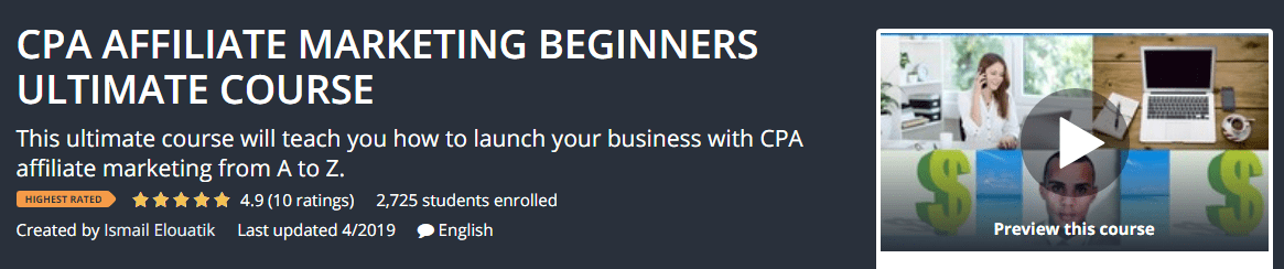 You are currently viewing [GET] CPA Affiliate Marketing Beginners Ultimate Course Download