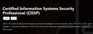 Read more about the article Certified Information Systems Security Professional (CISSP) Free Download