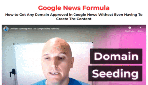 Read more about the article Chance Reynolds – Domain Seeding With The Google News Formula Product 2022 Free Download