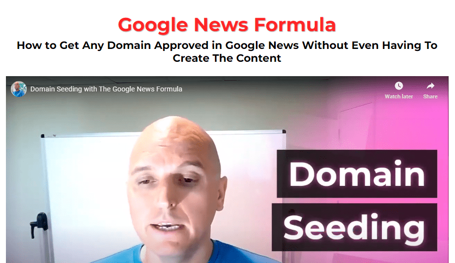 You are currently viewing Chance Reynolds – Domain Seeding With The Google News Formula Product 2022 Free Download