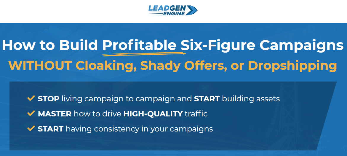 You are currently viewing [SUPER HOT SHARE] Charles NGO – AFFILIATE MARKETING 2.0: LEAD GEN ENGINE Download
