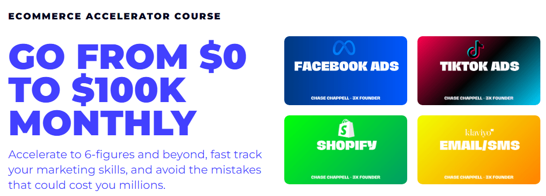 You are currently viewing Chase Chappell – Ecommerce Accelerator Course 2024 Download