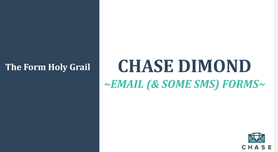 You are currently viewing Chase Dimond – Master Email (& SOME SMS) Collection Forms & Welcome Messages Download
