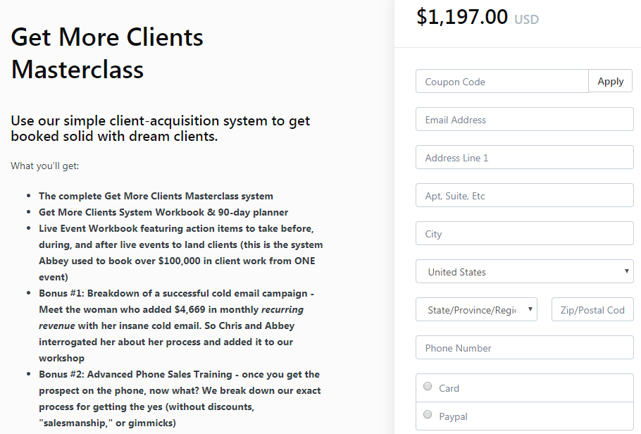 You are currently viewing [SUPER HOT SHARE] Chris Orzechowski – Get More Clients Masterclass Download
