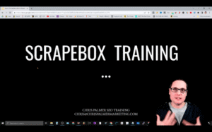 Read more about the article Chris Palmer – ScrapeBox Training Download