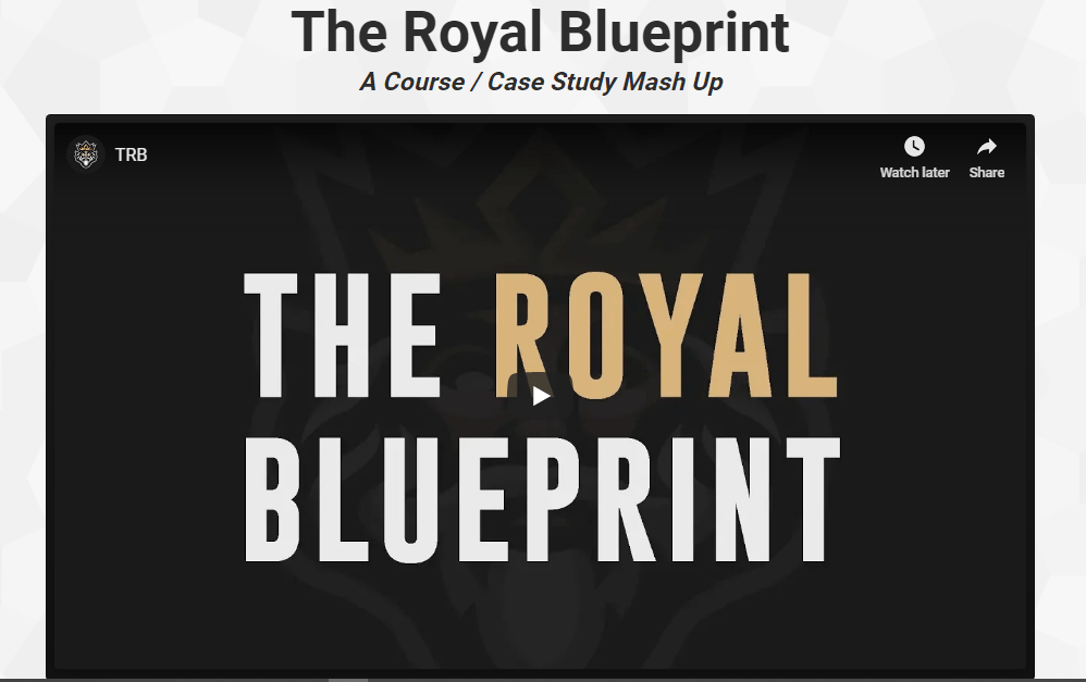 You are currently viewing [SUPER HOT SHARE] Chris Waller – The Royal Blueprint Download