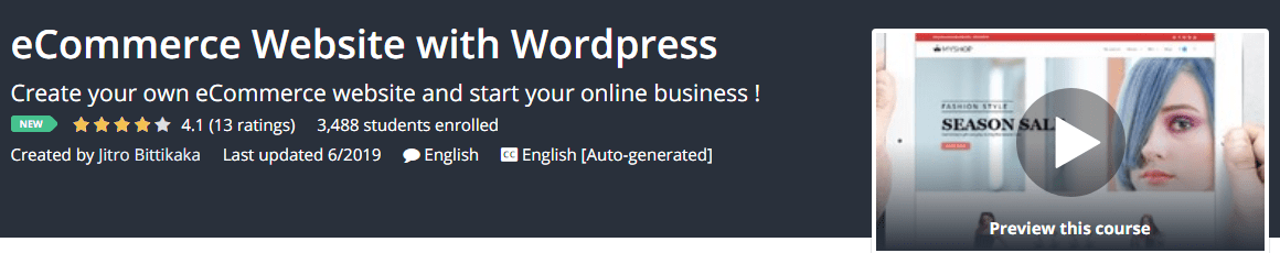You are currently viewing [GET] Create Professional eCommerce Website with WordPress Download