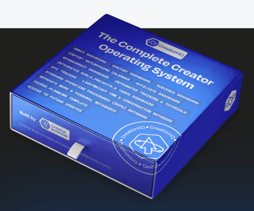 You are currently viewing CreatorHQ – The Complete Creator Operating System Download