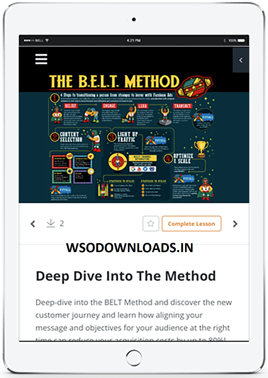 You are currently viewing [SUPER HOT SHARE] Curt Maly – The BELT Method 2020 Download