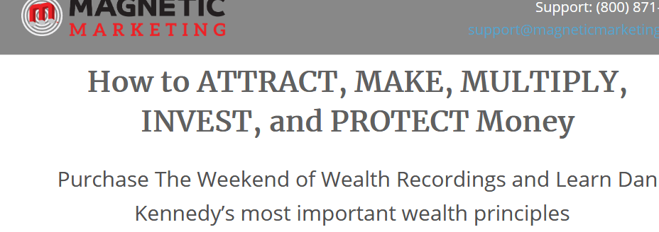 You are currently viewing [SUPER HOT SHARE] Dan Kennedy – Weekend of Wealth 2020 + Recession Rebound Download
