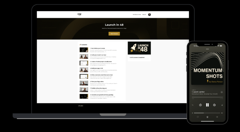 You are currently viewing Darius Foroux – Launch In 48 Download