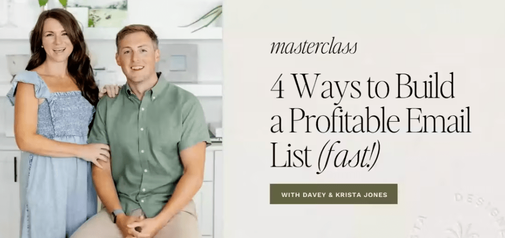 You are currently viewing Davey and Krista – Grow a Profitable Email List Download