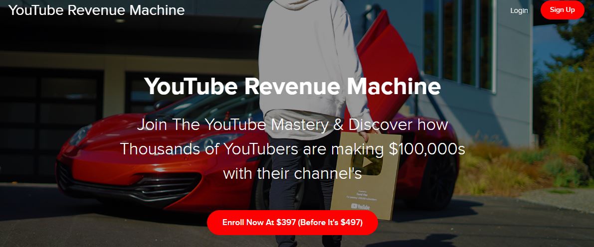 You are currently viewing [SUPER HOT SHARE] David Vlas – YouTube Revenue Machine Making 6 Figures A Year Full Course