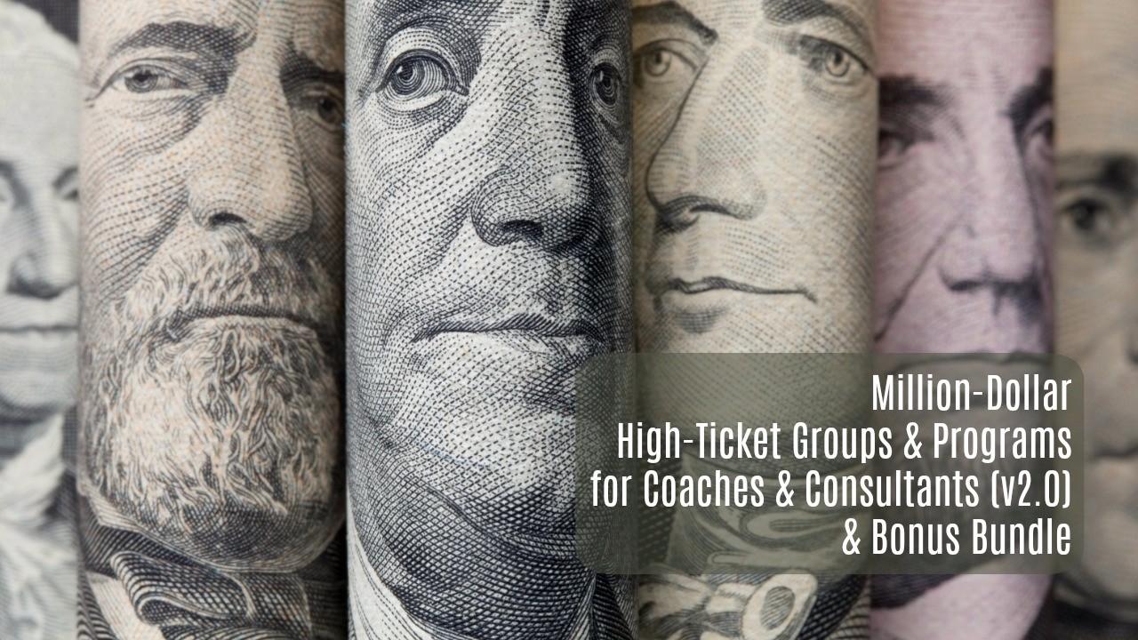 You are currently viewing [SUPER HOT SHARE] Dr. Joseph Riggio – Million Dollar High Ticket Groups and Programs 2.0 Download