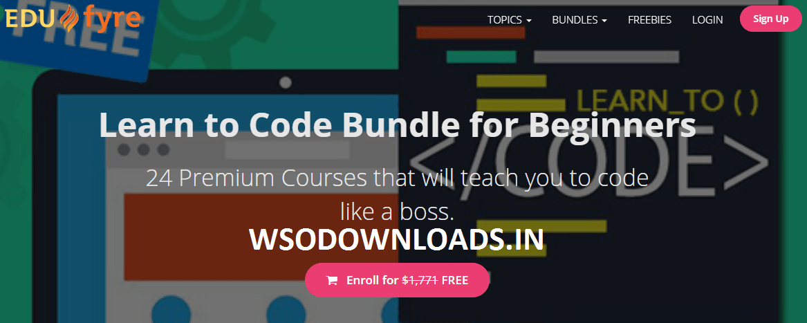 You are currently viewing [GET] Edufyre – Learn to Code Bundle for Beginners – 24 Premium Courses FREE!!! Download
