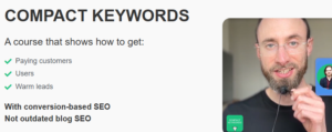 Read more about the article Edward Sturm – SEO – COMPACT KEYWORDS – TOP COURSE