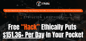 Read more about the article Fergal Downes – Tribe – Free “Hack” Ethically Puts $151.36+ Per Day In Your Pocket Free Download