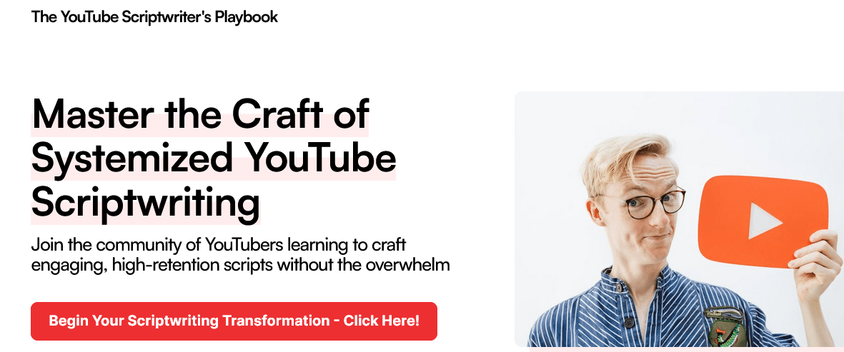 You are currently viewing George Blackman – The YouTube Scriptwriter’s Playbook Download