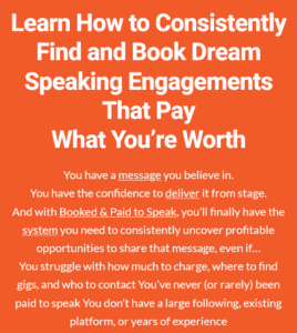 Read more about the article [SUPER HOT SHARE] Grant Baldwin – Get Inside Booked & Paid to Speak Download