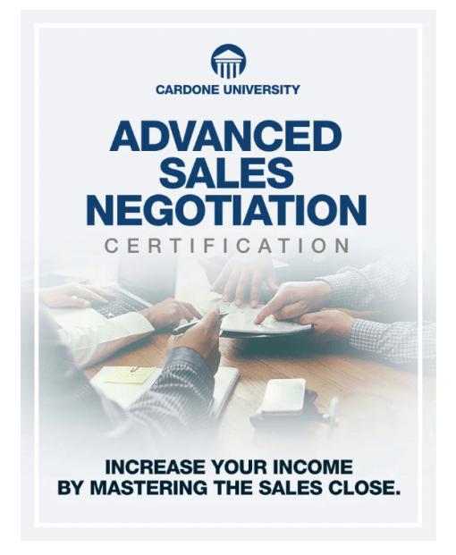 You are currently viewing Grant Cardone – Advanced Sales Negotiation Certification Download