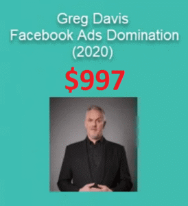 Read more about the article [SUPER HOT SHARE] Greg Davis – Facebook Ads Domination (2020) UPDATE Download