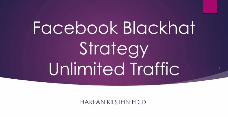 You are currently viewing Harlan Kilstein – Blackhat Facebook Traffic Update 1 Download