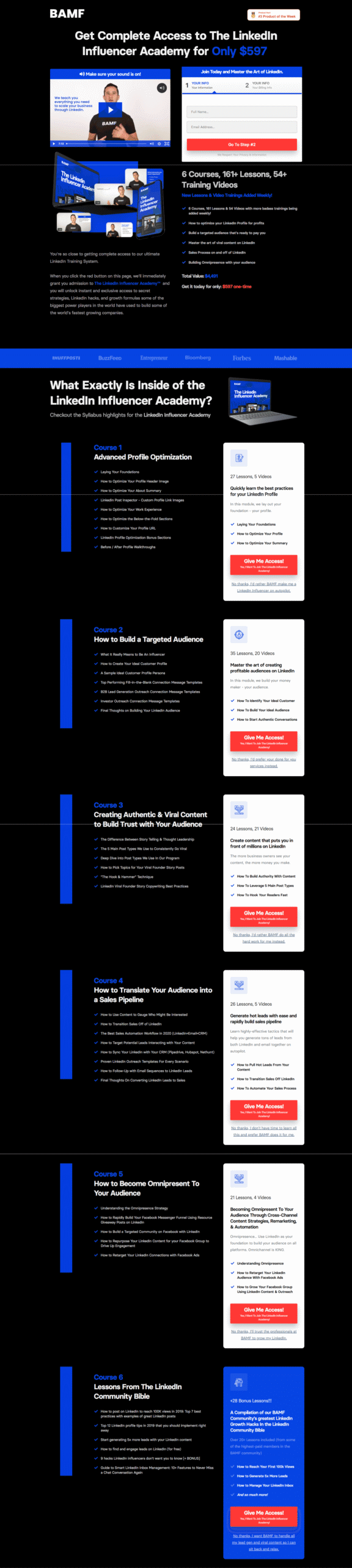 You are currently viewing Houston Golden – BAMF – The Linkedin Influencer Academy Download