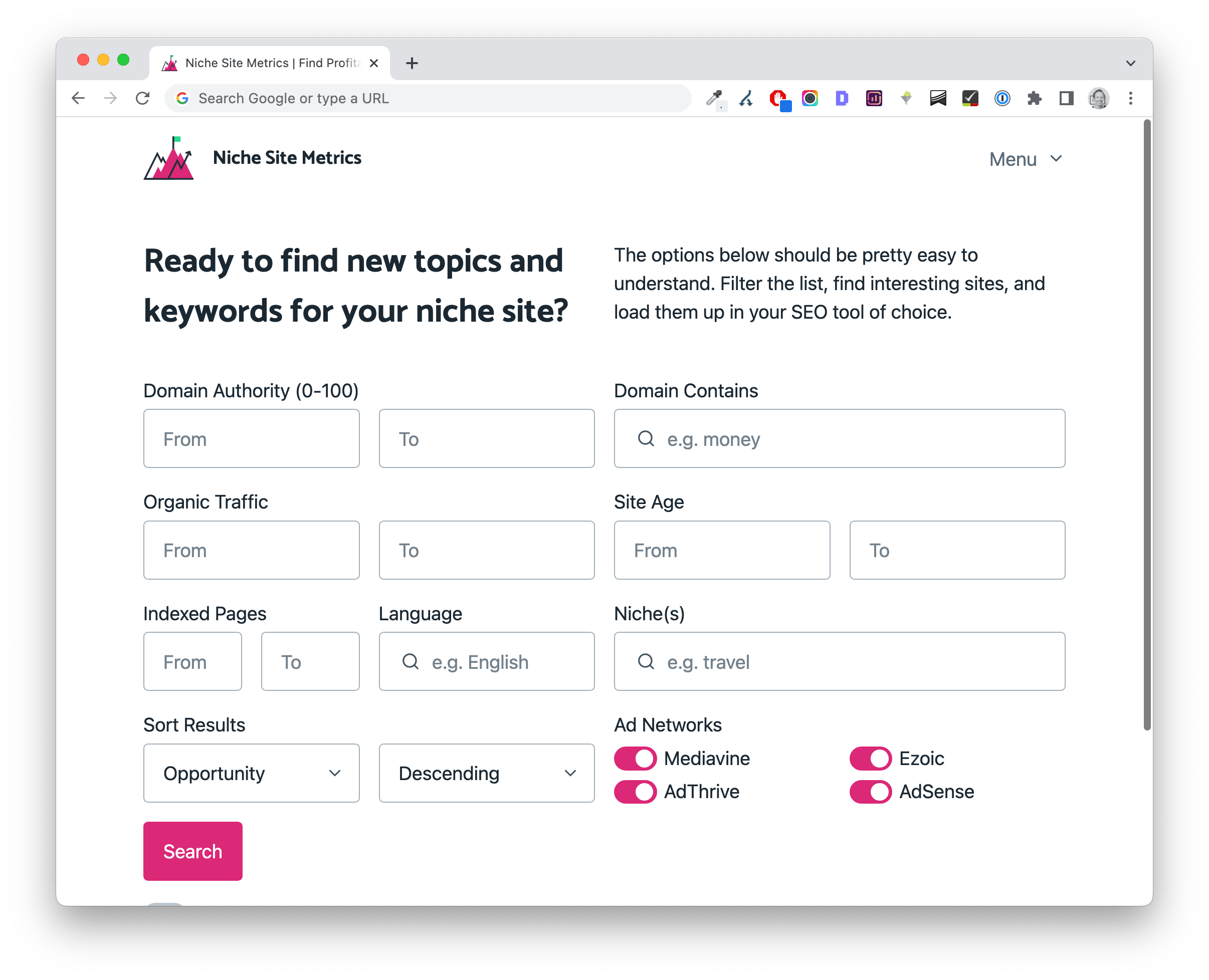 You are currently viewing Ian Nuttall – Niche Site Metrics Download