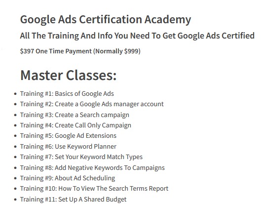 You are currently viewing Jack Hopman – Google Ads Certification Academy Download