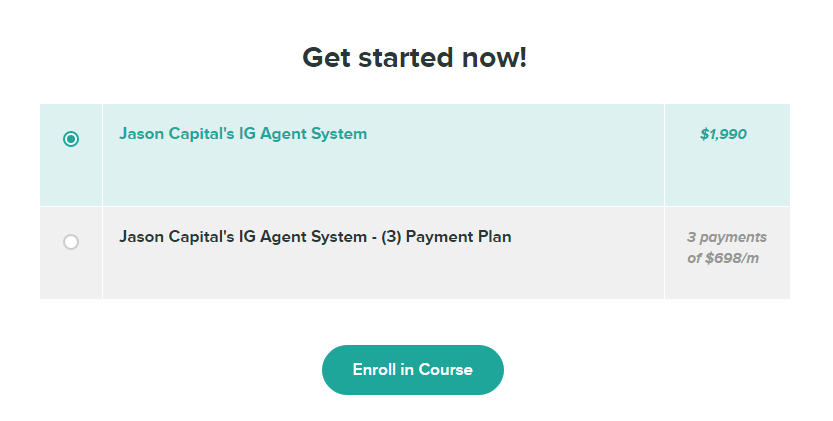 You are currently viewing [SUPER HOT SHARE] Jason Capital – Instagram Agent System Download