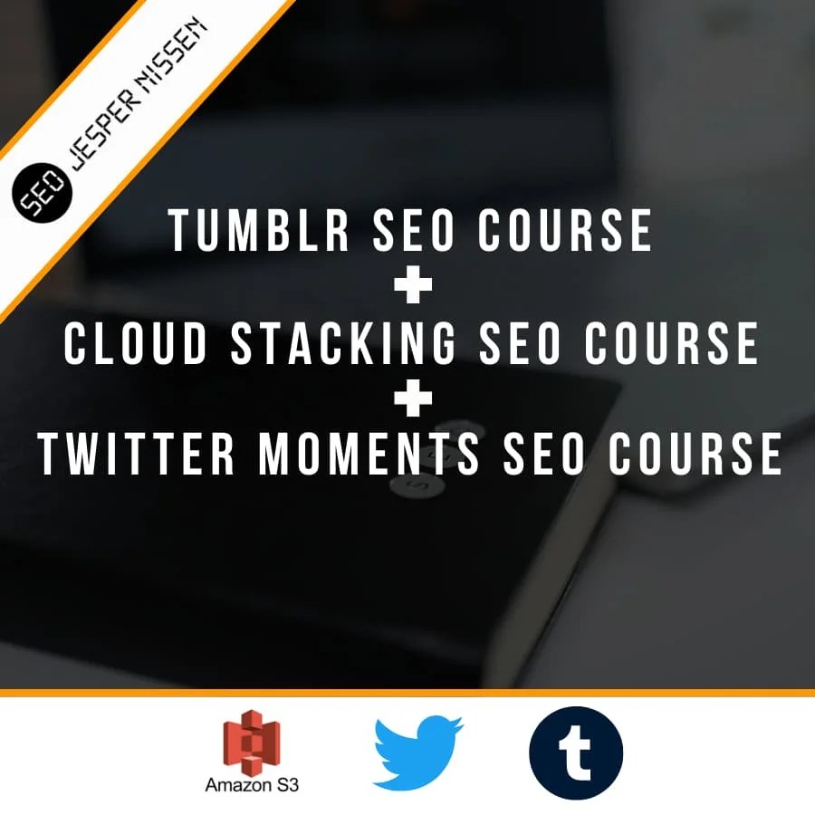 You are currently viewing Jesper Nissen – Ultimate Linkbuilding SEO Course package (Tumblr + Cloud Stacking + Twitter Moments) Download