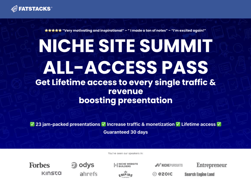 You are currently viewing Jon Dykstra – Niche Site Summit Recordings Download