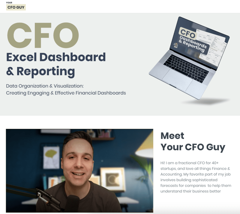 You are currently viewing Josh Aharonoff – CFO Excel Dashboard & Reporting Download
