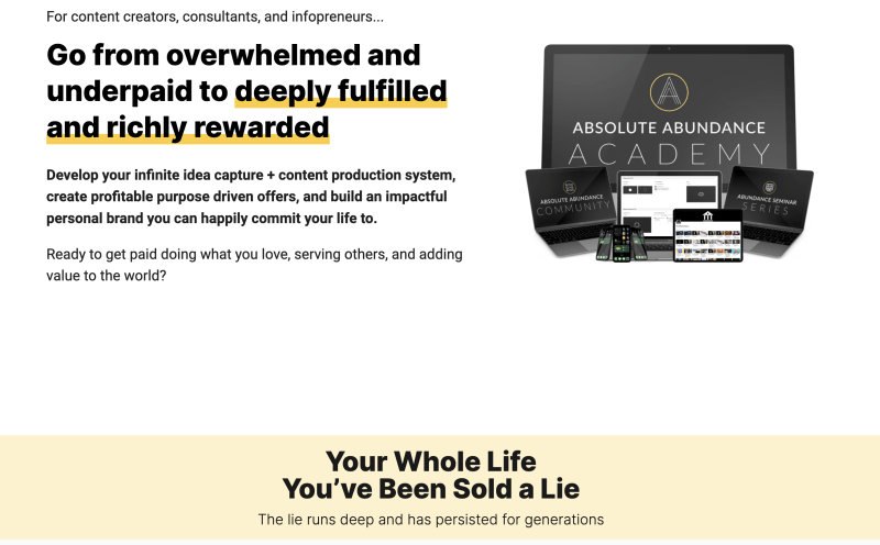 You are currently viewing Justin C Scott – Absolute Abundance Academy (Cohort) Download