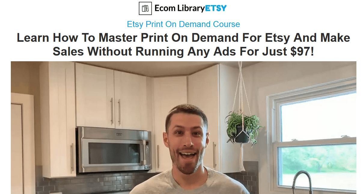You are currently viewing [SUPER HOT SHARE] Justin Cener – Print On Demand For Etsy + Templates Download